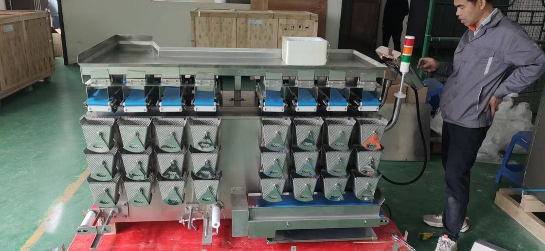 IP64 ανοξείδωτο 304 πολυ επικεφαλής Weigher για τη φρέσκια στάθμιση προϊόντων κρέατος ψαριών