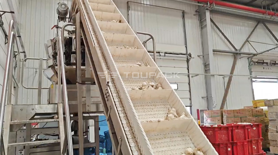 OEM αυτόματη ζυγίζουσα μηχανή τσάντα φασόλι σπόρος κοριάνδρος πατάτα σκόρδο μωρό καρότο συσκευασία μηχανή