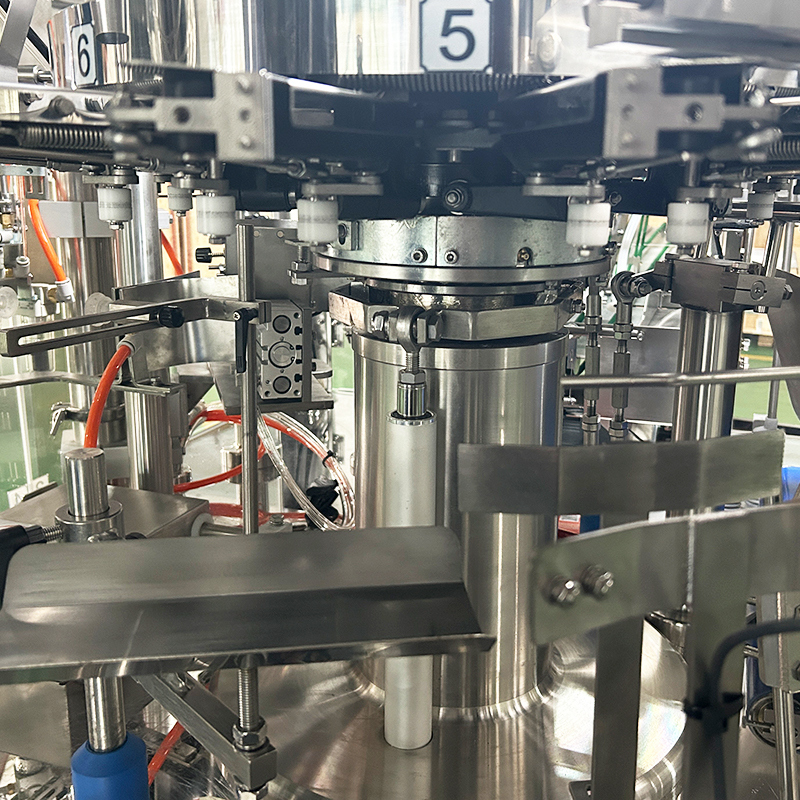 1kg 2kg Κοτόπουλο Πουλερικά Νουγκέτ φτερά Κρέας Προετοιμασμένη τσάντα Πολυκεφαλής ζυγός Στάσου τσάντα περιστροφική συσκευή συσκευασίας σφραγίδας