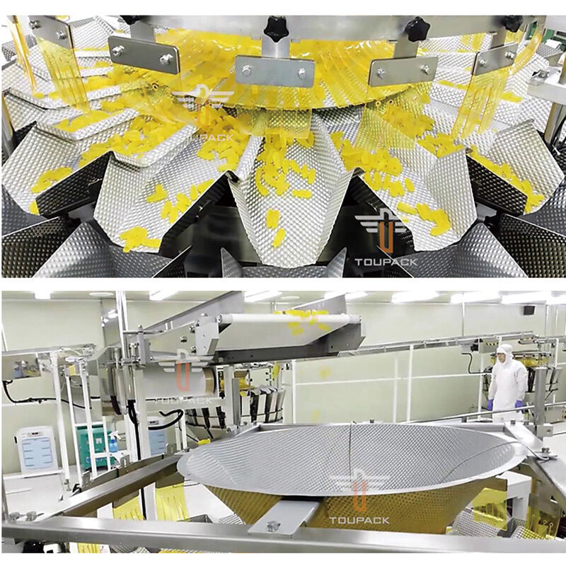 Πολυλειτουργία Premade Pouch Packaging Machines 300BPM High-Speed Multihead Weigher for Sunflower Seeds and Nuts (Πολύλειτουργία Προσκευασμένο Πορτοφόλι Συσκευαστικών Μηχανών 300BPM)