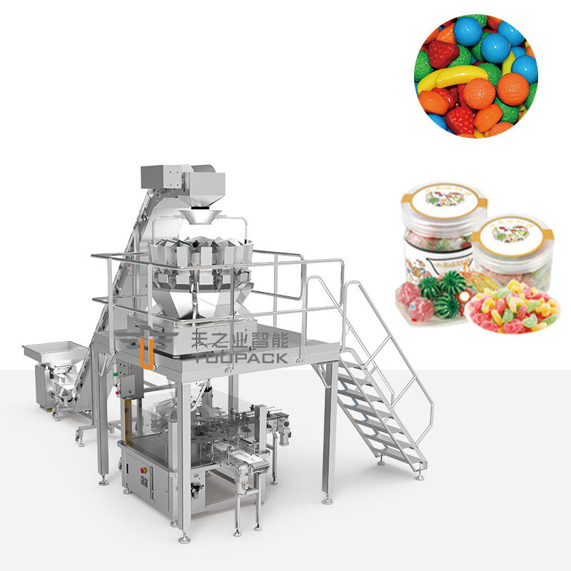 Αυτόματη Μηχανή Συσκευασίας Κονσερβοποιημένων Δοχείων, Μηχανή Συσκευασίας Δοχείων, Μηχανή Πλήρωσης με Κενό και Άζωτο για Συσκευασία Κυλινδρικών Δοχείων