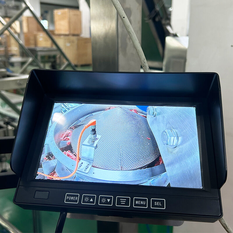 Αυτόματη μηχανή συσκευασίας Doypack Bag για τηγανητές πατάτες, κοτόπουλο, μείγμα σαλάτας, ζύγιση και γέμισμα, μηχανή συσκευασίας κατεψυγμένων θαλασσινών