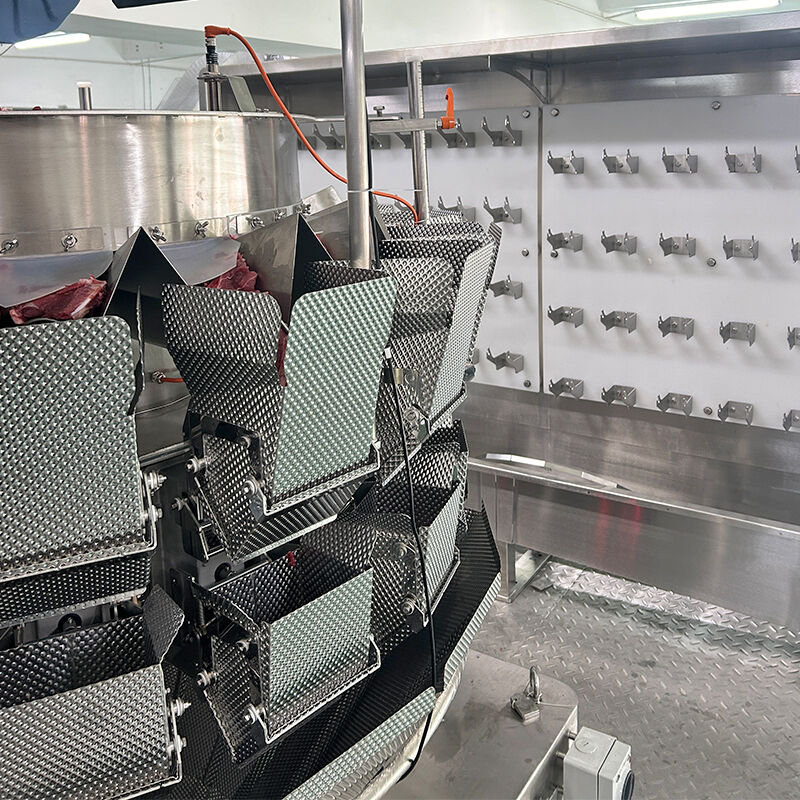 Αυτόματη μηχανή συσκευασίας Doypack Bag για τηγανητές πατάτες, κοτόπουλο, μείγμα σαλάτας, ζύγιση και γέμισμα, μηχανή συσκευασίας κατεψυγμένων θαλασσινών