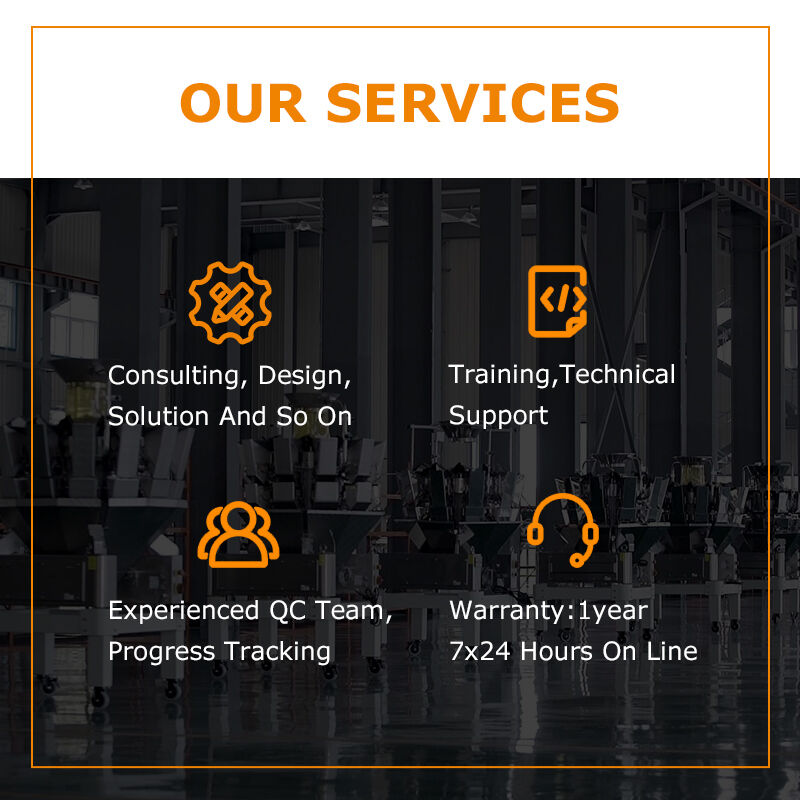 Μηχανή συσκευασίας τροφών για κατοικίδια υψηλής ταχύτητας με πολυκεφαλικό ζυγιστή για ανάμειξη και συσκευασία σνακ