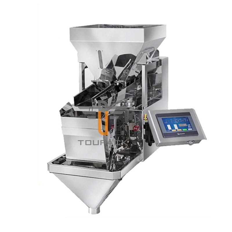Weigher έγκρισης 8.0L CE γραμμική μηχανή συσκευασίας 7» οθόνη αφής χρώματος