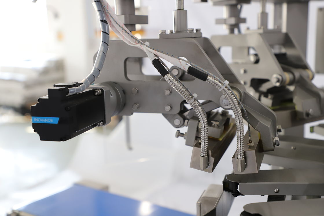 Ξηρά Weigher συσκευασίας τσαντών μεγάλου Premade πολυ-κεφαλιών φρούτων λεμονιών συντηρημένη φρούτα περιστροφική κενή ζώνη μεταφορέων