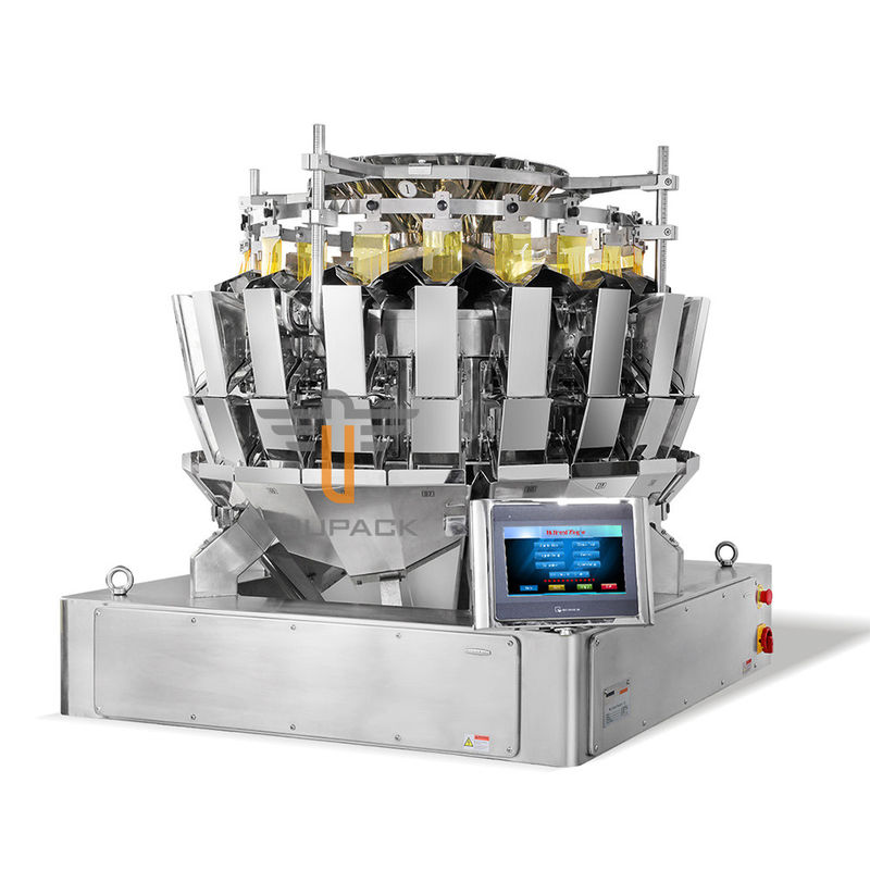 Ανοξείδωτο 304 Weigher λειτουργίας 20 80P/M επικεφαλής πολυ για τα ξεφγμένα τρόφιμα