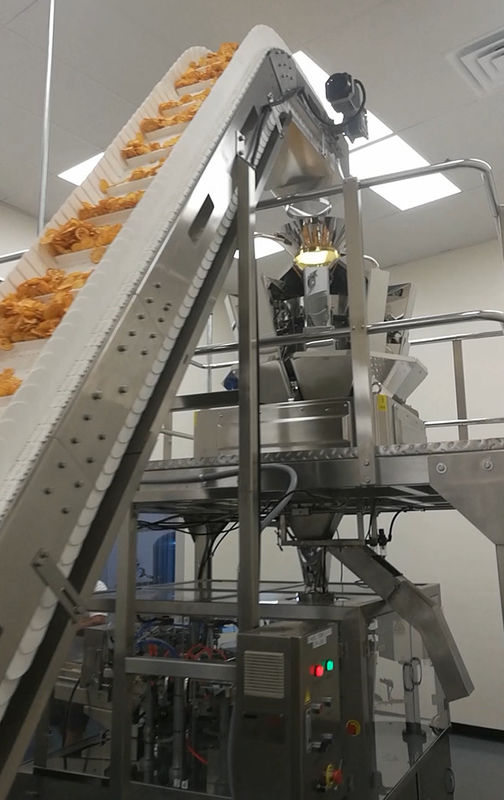 40 τσάντες/ελάχιστος Weigher Multihead μηχανών συσκευασίας PLC περιστροφικός για ξηρό - σακούλα Lemond Premade φρούτων