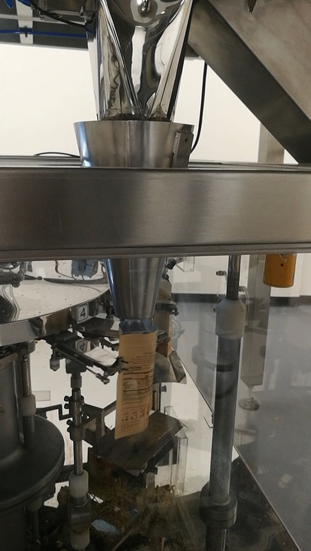 40 τσάντες/ελάχιστος Weigher Multihead μηχανών συσκευασίας PLC περιστροφικός για ξηρό - σακούλα Lemond Premade φρούτων