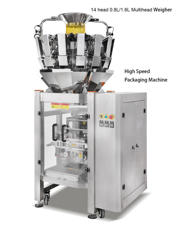 Weigher 0.8L 1.6L Multihead όλοι στο ένα που συσκευάζει για Oatmeal το μπισκότο