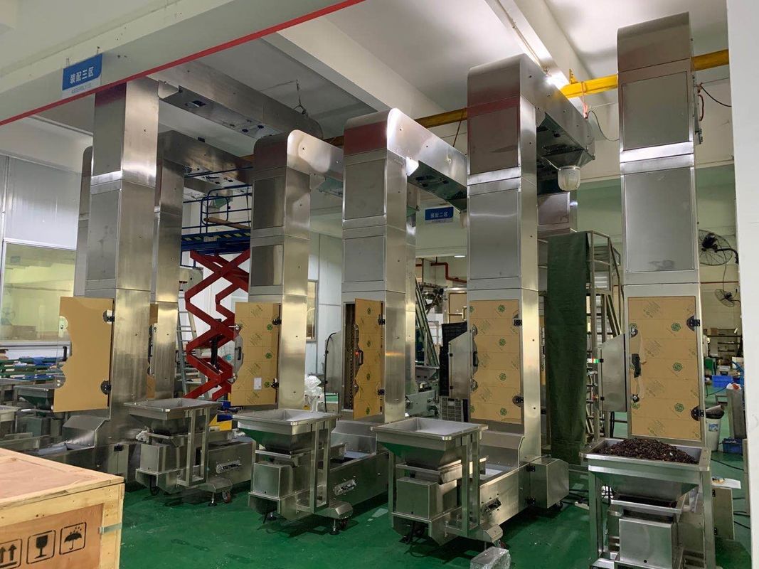 Ανελκυστήρας κάδων τύπων τροφίμων 1.8L Ζ πρόχειρων φαγητών SUS 304