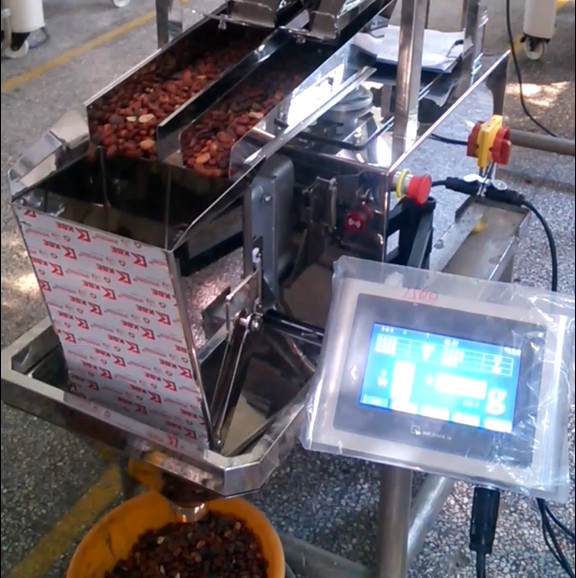 10WPM αυτόματος Weigher μηχανών ενιαίος επικεφαλής 3L πλήρωσης και σφράγισης ζυγίσματος γραμμικός βαθμός τροφίμων