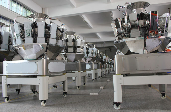Ζυγίζοντας μηχανή συνδυασμού SUS 304 Multihead για τα μαζικά προϊόντα