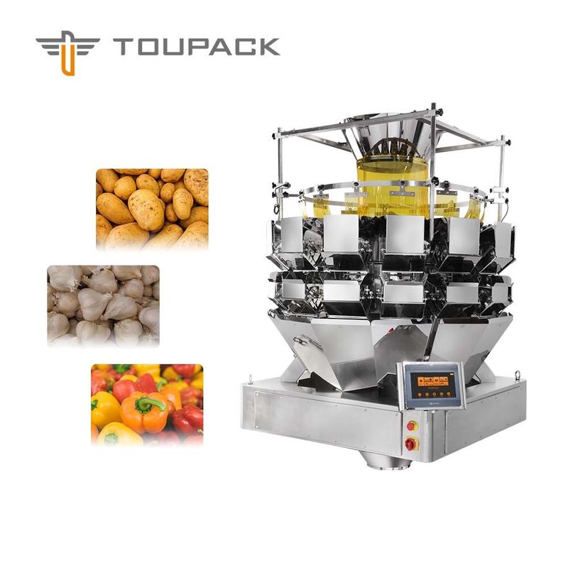 Ζυγίζοντας μηχανή συνδυασμού SUS 304 Multihead για τα μαζικά προϊόντα