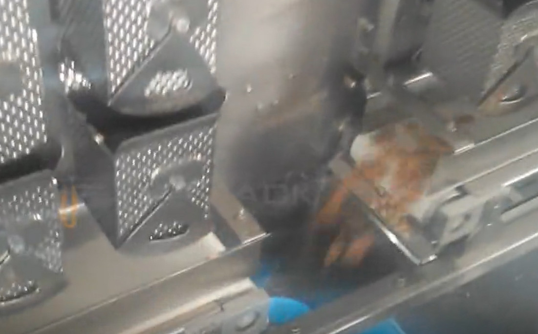 Πολυ επικεφαλής Weigher ελέγχου MCU για το μαγειρευμένο γεμίζοντας γρήγορο φαγητό 50 κρέατος τσάντα/λ.