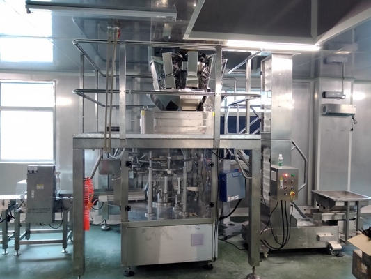 Weigher Multihead χρήσης ανοξείδωτου βιομηχανική ζυγίζοντας μηχανή M14L1.6 συνδυασμού