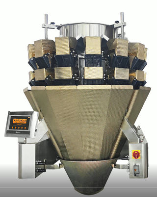 Weigher IP65 συνδυασμού Multihead πλέγματος αδιάβροχα κεφάλια τεφλόν επιστρώματος SS304 14