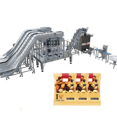 Αυτόματη μηχανή συσκευασίας πλήρωσης 20 κεφάλι 24 επικεφαλής μίξη Multihead Meigher