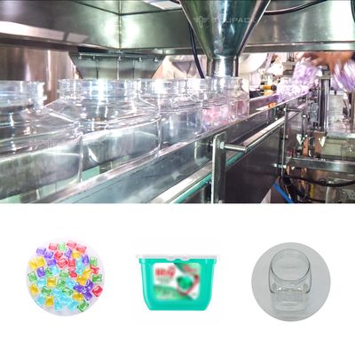 1kg οι χάντρες πλυντηρίων που ζυγίζουν τη μηχανή πλήρωσης που μετρά 15pcs 30pcs μπορούν η υγρή μηχανή συσκευασίας κόκκων