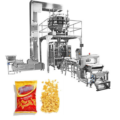 Το μπουκάλι βαθμού τροφίμων μπορεί βάζο που αυτόματο Popcorn τσιμπά τη μηχανή συσκευασίας πλήρωσης