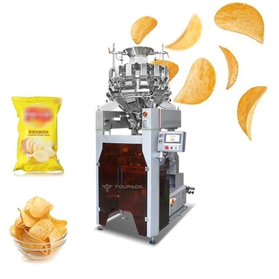 Weigher SS316 Multihead τα φρούτα και λαχανικά γαρίδων πατατών μηχανών συσκευασίας πελεκούν το ποσοτικό ζύγισμα
