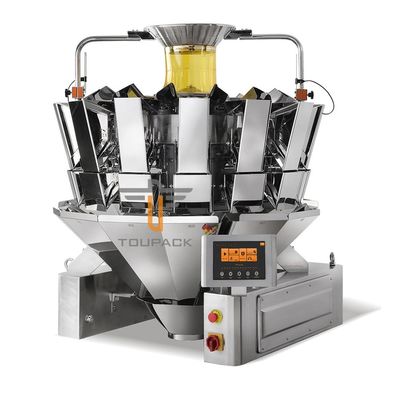 Αυτόματη ακρίβεια μηχανών συσκευασίας καραμελών ±0.5-1g 30-110 τσάντες/ελάχιστο σύστημα ελέγχου PLC