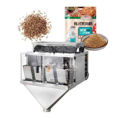 Automatic Mylar Zipper Bag Spice Filling Packaging Spices Seasoning Carob Cinnamon Powder Protein Doypack Packing Machine