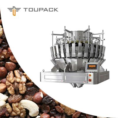 Αυτόματη Weigher SS304 2.5L Multihead μηχανή συσκευασίας για το μικτό φασόλι καρυδιών