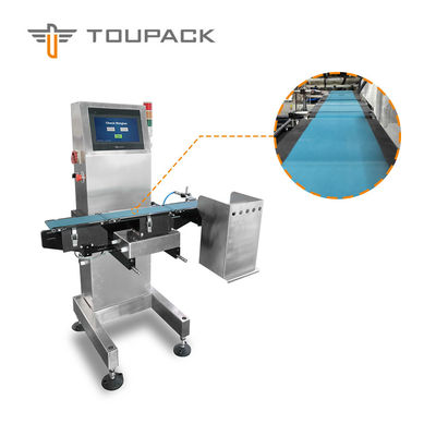 Weigher μεγάλου ελέγχου μήκους 150WPM 200mm μεταφορέας για τα φαρμακευτικά προϊόντα