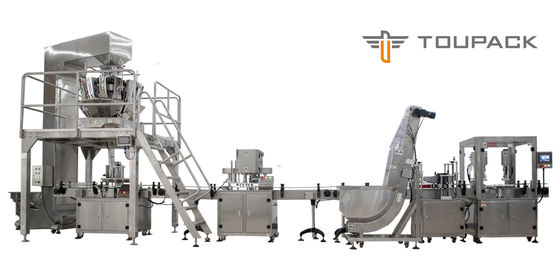 Weigher σιταριού 8.0L ανοξείδωτου μαζική γραμμική μηχανή για τα τρόφιμα