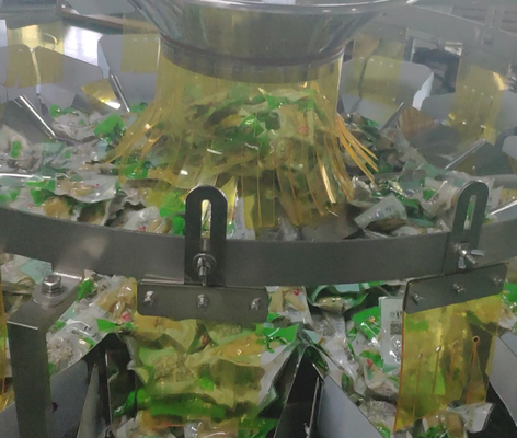 120 Weigher P/M SUS 304 Multihead μηχανή συσκευασίας για τους σπόρους καρυδιών