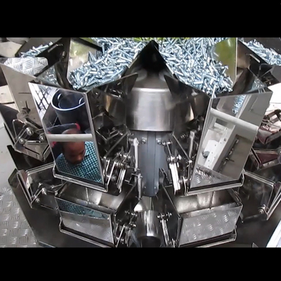 10 / 14 Weigher Multihead κεφαλιών μηχανή συσκευασίας 0.8L 1.6L 2.5L