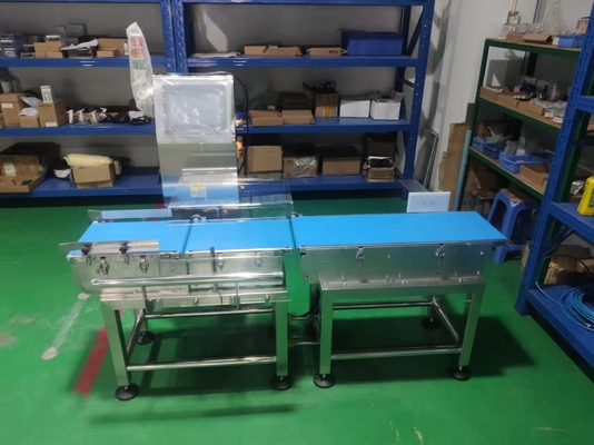 Weigher ελέγχου τροφίμων ποτών πλάτος 300mm ζωνών διευθετήσιμη ταχύτητα