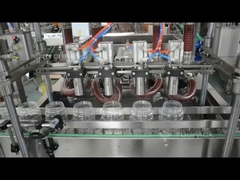 Μηχανή πλήρωσης κολλών φασολιών τέσσερα επικεφαλής μηχανή πλήρωσης σάλτσας υγρή